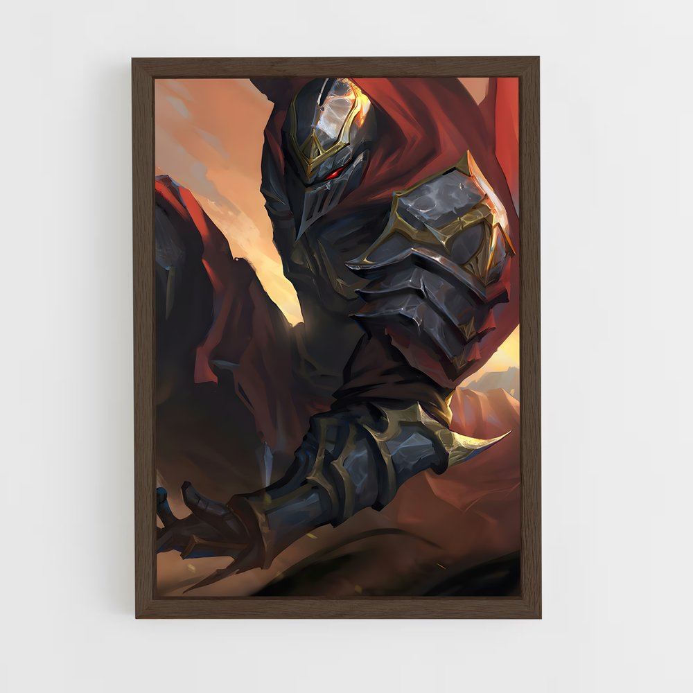 Poster Zed de lol – affiche League Of Legends (vue 5)